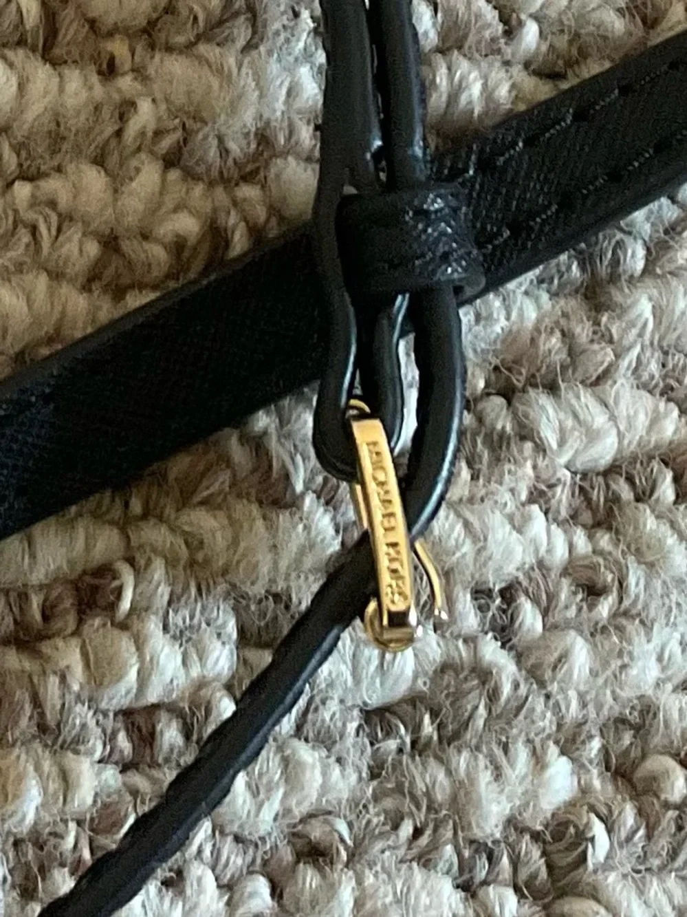 MICHAEL KORS - Small Crossbody Tote w/ Gold Tone Accents - EUC